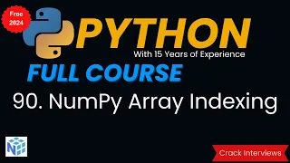 Array Indexing in Python NumPy