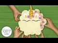 UNICORN Pull-Apart Cake Unicorn Birt ay Party DIY Labs