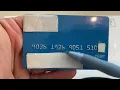 Check Digit Math Calculation Example on Card