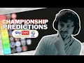 PREDICTING THE EFL CHAMPIONSHIP TABLE
