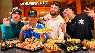 FUIMOS a COMER SUSHI por PRIMERA VEZ con GABINO SILVA & RAMITAGRAM