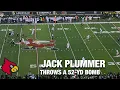 Louisville s Jack Plummer Throws A 52-Yd Bomb To Ahmari Huggins-Bruce