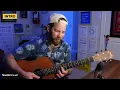 When The Stars Come Out by Chris Stapleton • Guitar Lesson & Cover (No Capo, Simplified Intro Riff)