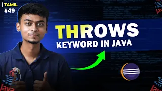 THROWS Keyword in Java In Tamil Java Tutorial Series Error Makes Clever