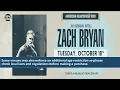Zach Bryan General Admission Tickets