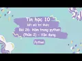 Tin Hoc 10 Ket Noi Tri Thuc Bai 26 Ham trong python Phan 2 - Van dung