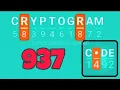 CRYPTOGRAM 937