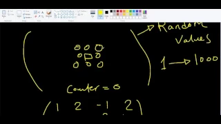 2D arrays - 7 Random number generation pb 8-8