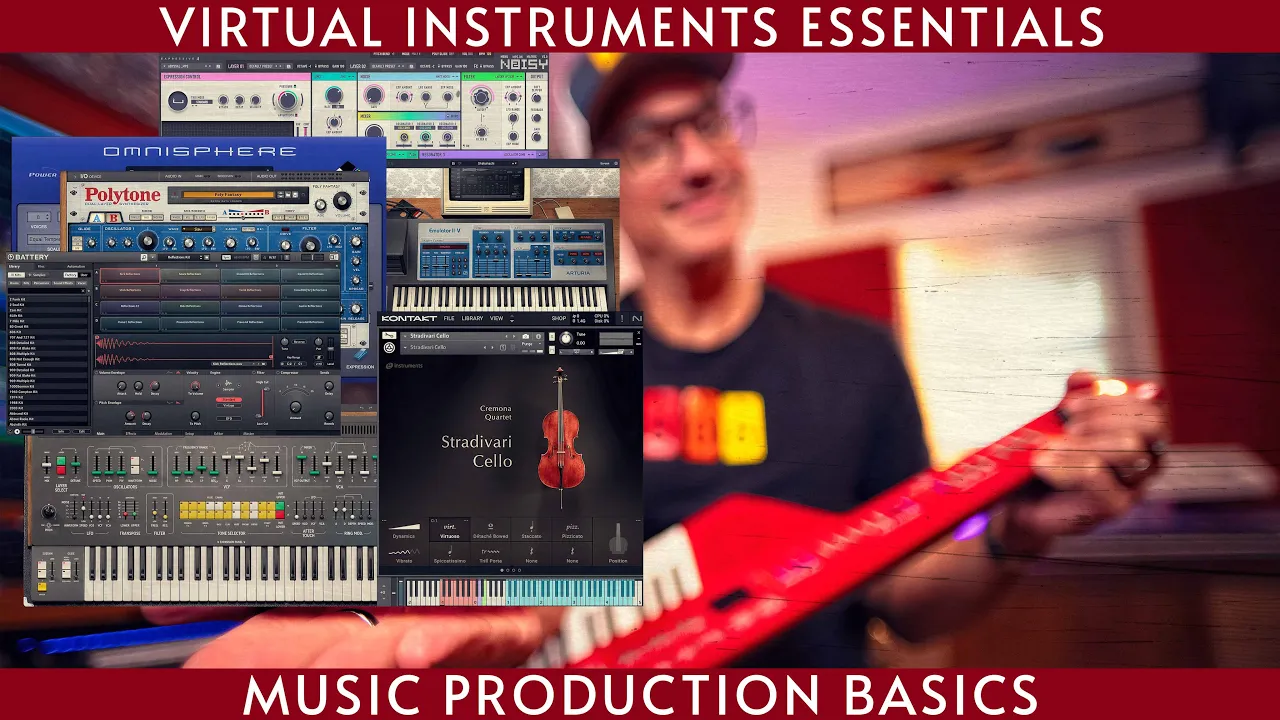 Virtual Instruments basics for the beginning music producer!