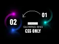CSS3 Glowing Gradient Loader Ring Animation Effects CSS Animation Effects Html CSS Glowing Ring