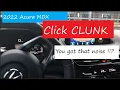 2022 MDX clunk click drivetrain noise