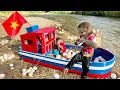 Download Lagu Baby monkey Bim Bim and Obi goes boat to collect duck eggs to help dad