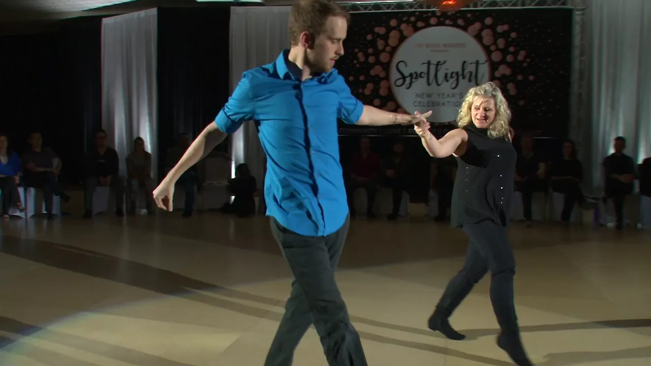 Spotlight New Years 2017 2018 Advanced Jack & Jill Chad Maness & Julie Edwards