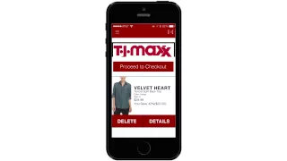The New TJMaxx App