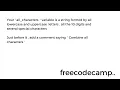 Learn Regular Expressions Step 6