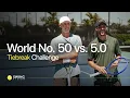Can an Amateur Tennis Player Beat World No 50 Ethan Quinn vs 5 0