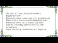 Jason Isbell - Speed Trap Town Lyrics
