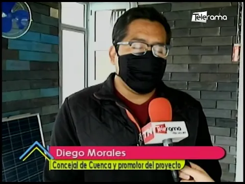 Primera casa construida de plástico reciclado en Cuenca