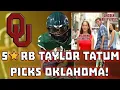 Taylor Tatum Commits Oklahoma USC Skittle Shidders BURNED