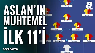 Galatasaray'ın Sporting Lizbon Karşısındaki Muhtemel İlk 11'i Belli Oldu!