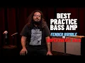 Best Practice Bass Amp Fender Rumble vs Ampeg Rocket Bass 108