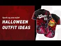 Spooky Custom Halloween Baseball Jerseys by KXKShop Design Your Own
