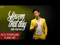 Download Lagu Karaoke | Yêu Em Thật Đấy - Đinh Tùng Huy | Beat Chuẩn Tone Nữ