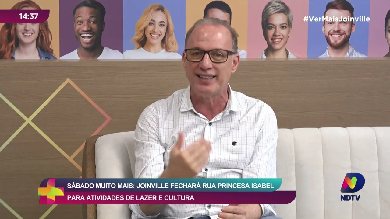 Sábado Muito Mais: Joinville fechará Rua Princesa Isabel para atividades de lazer e cultura