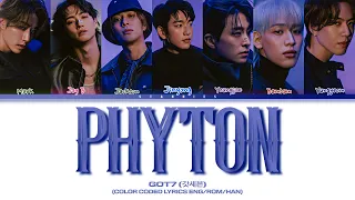 GOT7 PHYTON COLOR CODED