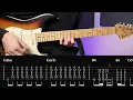 Jeff Buckley - So Real (Guitar lesson with TAB)