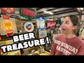 BEER Treasure HUNTING at Flea Markets and Antiques Stores