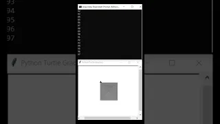 Python Turtle Square Spiral Tutorial - Part 1