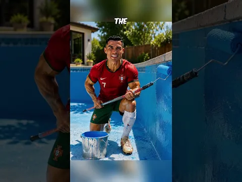 Ronaldo and Neymar Built a Pool 🤯🏊