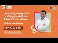 Workshop on Arrays
