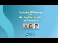 Getting Started with VS Code for i AND Exploring RPG Arrays