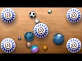2D simulation of 3D rolling balls tech demo