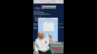 CREATE A DATE SELECTION CALENDAR with Python tkinter