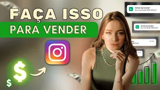 ✅ [GARANTIDO] Estratégia Para VENDER Qualquer Coisa Dentro do Instagram | Sua Primeira Venda HOJE