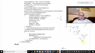 Tracing a Recursive Function