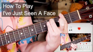 Download 'I've Just Seen A Face' The Beatles Acoustic Guitar Lesson MP3