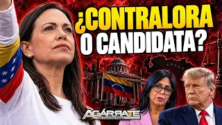 MARÍA CORINA REGRESA A VENEZUELA CONDICIONADA | ¿CONTRALORA O CANDIDATA?