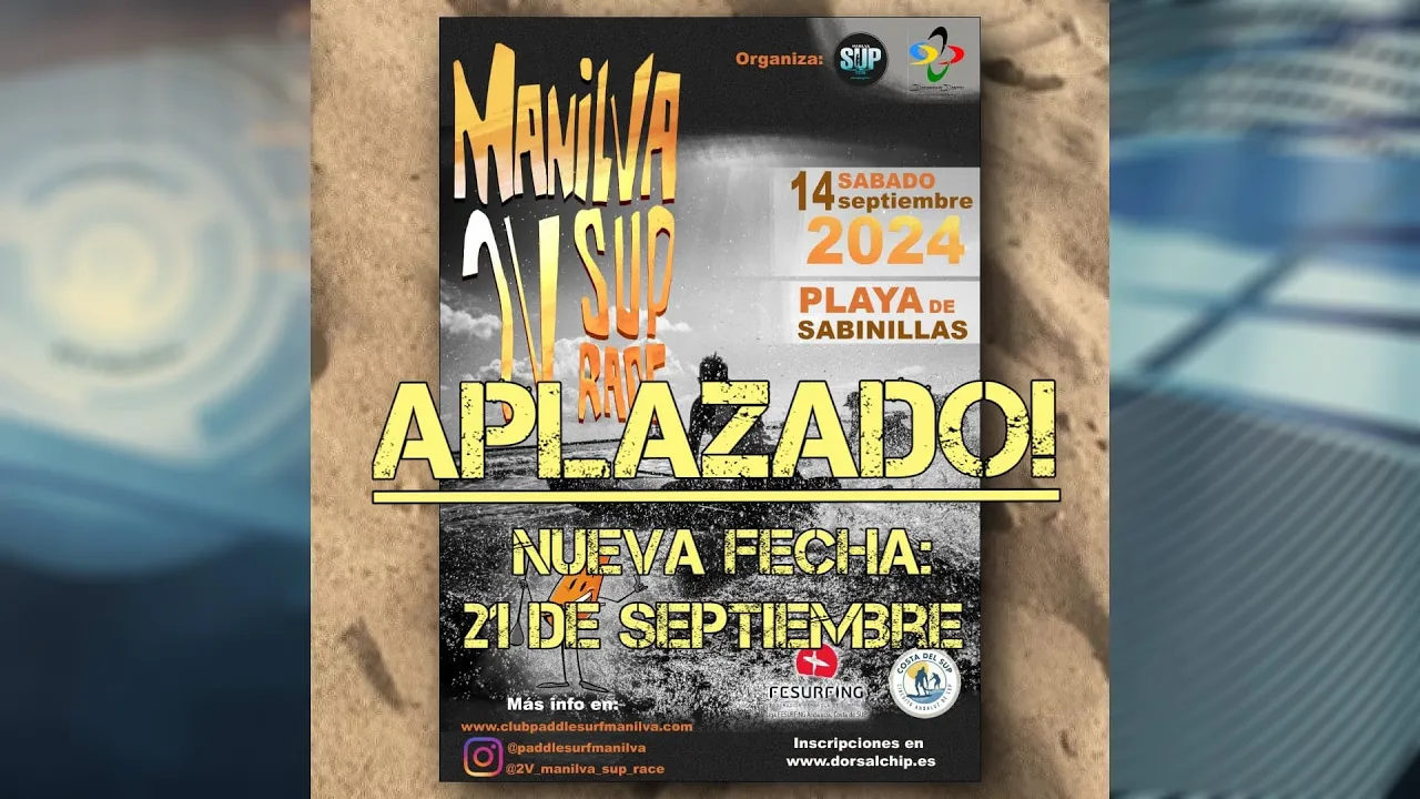 El 21 de septiembre se celebrará la II 2V Manilva SUP Race