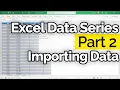 Import Data into Microsoft Excel