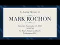 Mark Rochon Memorial Service