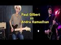 Download Lagu The best guitar Andra Ramadhan vs Paul Gilbert