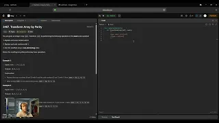 3467 Transform Array by Parity Python