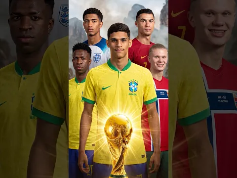 Qual desses craques vai se destacar mais na Copa do Mundo 2026?👀  #brasil #fifaworldcup #receba