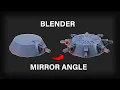 Blender Mirror Angle