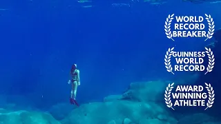 Trying to Become a FREEDIVER IN A DAY (with a world record breaker) — Sailing Yabá 267