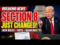 Breaking News Section 8 Housing Just Changed New Rules Cuts Deadlines